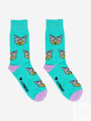 Носки с рисунками St.Friday Socks - Мурзик, Голубой PETSSBHOS8B-MURZIKOBIKNOVENNIY фото 3