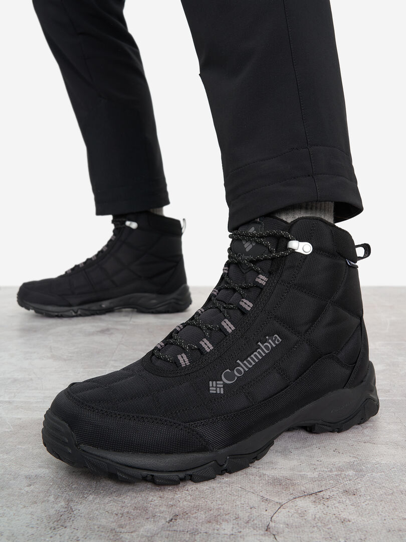 Ботинки утепленные мужские Columbia Firecamp Boot, Черный 2099741CLB-012 фото 1