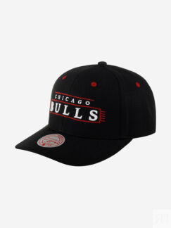 Бейсболка MITCHELL NESS HHSS5351-CBUYYPPPBLCK Chicago Bulls NBA (черный), Ч