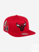 Бейсболка с прямым козырьком MITCHELL NESS 6HSSSH21228-CBURED1 Chicago Bull 58-167XDOXM4K-18 фото 2