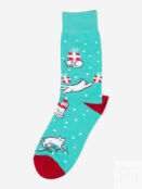 Новогодние носки St.Friday Socks Котики-Подарочки, Голубой KOTIKIPDAROCHKISBHOS8B-BLUE фото 3