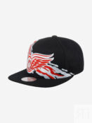 Бейсболка с прямым козырьком MITCHELL NESS 6HSSSH22087-DRWBLCK Detroit Red 58-634XDOXM4K-09 фото 1