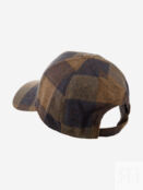 Бейсболка классическая STETSON 7720310 BASEBALL CAP CHECK WOOL (коричневый) 02-857XDOXS9Z-14 фото 3