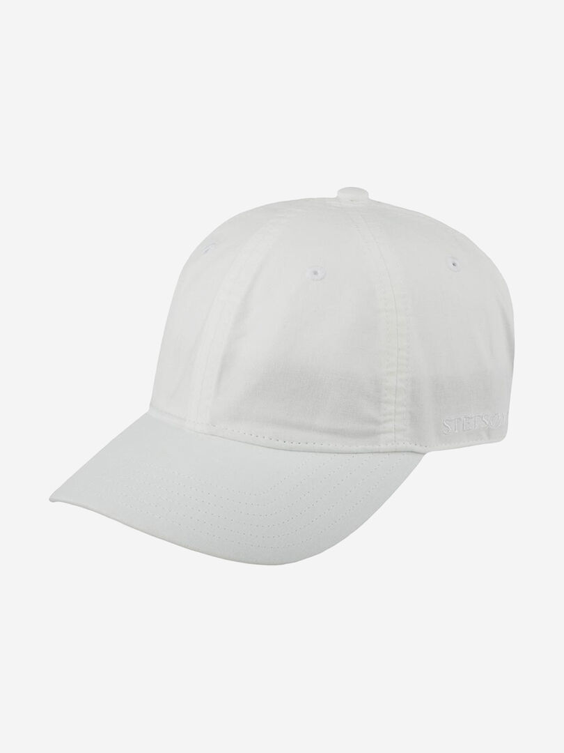 Бейсболка STETSON 7711102 BASEBALL CAP DELAVE ORGANIC (белый), Белый 02-215XDOXS9Z-17 фото 1