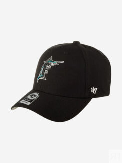 Бейсболка 47 BRAND BCPTN-MVP28WBV Miami Marlins MLB (черный), Черный