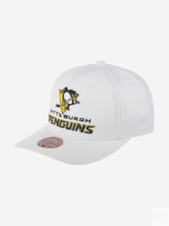 Бейсболка MITCHELL NESS HHSS5758-PPEYYPPPWHIT Pittsburgh Penguins NHL (белы