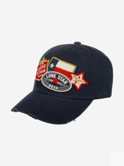 Бейсболка AMERICAN NEEDLE PBC-1907B PBR Lone Star Iconic (синий), Синий