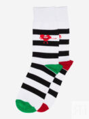 Носки St. Friday Socks - Полоски с сердечком, Черный STRIPESSBHOS8B-BLACK фото 3