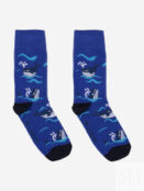 Носки с рисунками St.Friday Socks - Киты, Синий MONSTERSSBHOS8B-KITY фото 3