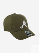 Бейсболка 47 BRAND B-MVP01WBV-SW Atlanta Braves MLB (оливковый), Мультицвет 36-465XDOX403-03 фото 2