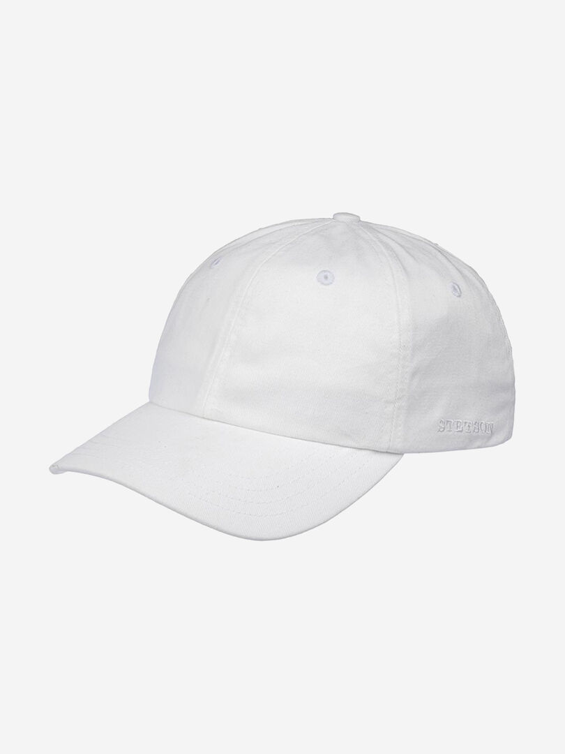 Бейсболка STETSON 7711101 BASEBALL CAP COTTON (белый), Белый 02-214XDOXS9Z-17 фото 1