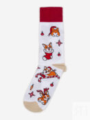 Новогодние носки St.Friday Socks - Корги Новый Год, Белый STFRIDAYNYSBHOS8B-KORGINANOVIYGOD фото 2