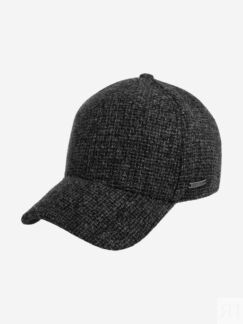 Бейсболка STETSON 7720101 BASEBALL CAP EF WOOL (серый), Серый