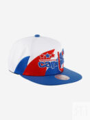 Бейсболка с прямым козырьком MITCHELL NESS 6HSSSH22088-WCAWHIT Washington C 58-716XDOXM4K-17 фото 2