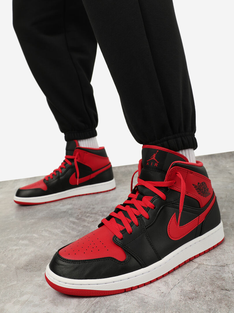 Кеды мужские Nike Jordan 1 Mid, Черный DQ8426N06-060 фото 1