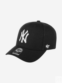 Бейсболка 47 BRAND B-MVP17WBV New York Yankees MLB (черный), Черный