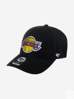 Бейсболка 47 BRAND K-MVP12WBV-BKB Los Angeles Lakers NBA (черный), Черный