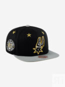 Бейсболка с прямым козырьком MITCHELL NESS 6HSSDX19024-SASBKGYTDU San Anton 58-491XDOXM4K-09 фото 2