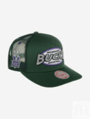 Бейсболка с сеточкой MITCHELL NESS HHSS5461-MBUYYPPPGREN Milwaukee Bucks NB 58-813XDOXM4K-11 фото 2