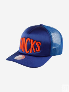 Бейсболка с сеточкой MITCHELL NESS HHSS3467-NYKYYPPPBLUE New York Knicks NB