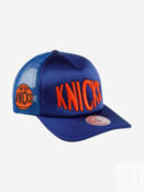 Бейсболка с сеточкой MITCHELL NESS HHSS3467-NYKYYPPPBLUE New York Knicks NB 58-555XDOXM4K-06 фото 2