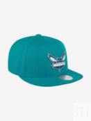 Бейсболка с прямым козырьком MITCHELL NESS HHSS3256-CHOYYPPPTEAL Charlotte 58-378XDOXM4K-19 фото 2