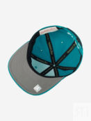 Бейсболка с прямым козырьком MITCHELL NESS HHSS3256-CHOYYPPPTEAL Charlotte 58-378XDOXM4K-19 фото 4