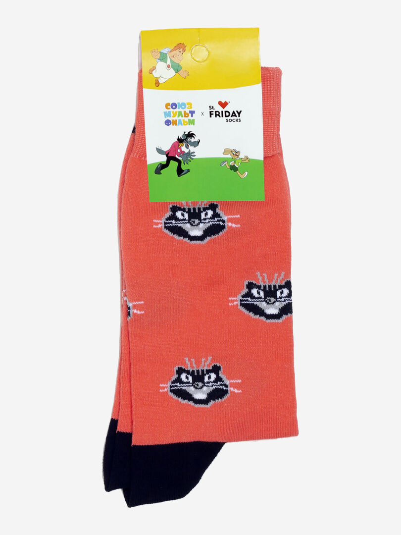 Носки с рисунками St.Friday Socks - Багира, Розовый SMFSBHOS8B-BAGIRA фото 1