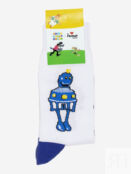 Носки с рисунками St.Friday Socks - Робот Шелезяка, Белый SMFSBHOS8B-ROBOTSHELEZYAKA фото 1