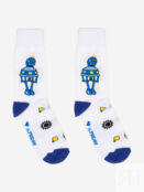 Носки с рисунками St.Friday Socks - Робот Шелезяка, Белый SMFSBHOS8B-ROBOTSHELEZYAKA фото 3