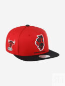 Бейсболка с прямым козырьком MITCHELL NESS HHSS3459-CBUYYPPPRDBK Chicago Bu 58-367XDOXM4K-18 фото 2