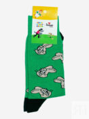 Носки с рисунками St.Friday Socks - Заяц - Ну погоди!, Зеленый SMFSBHOS8B-ZAYAC фото 1