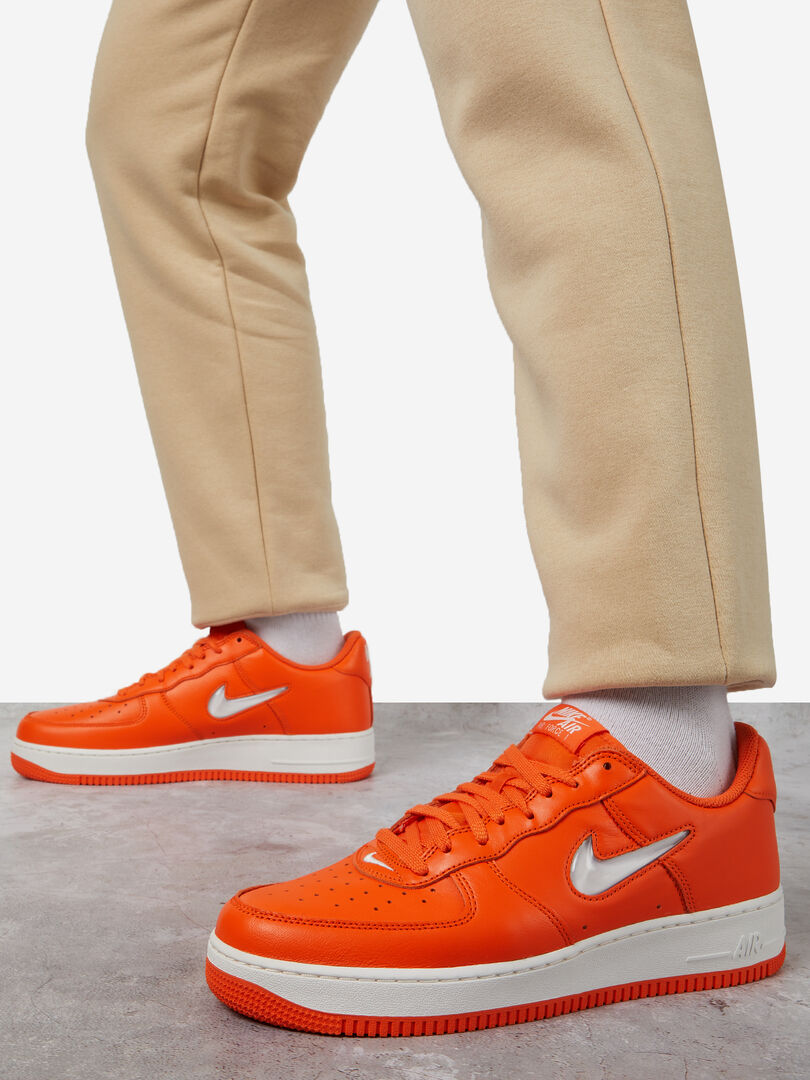 Кеды мужские Nike Air Force 1 Low Retro, Оранжевый FJ1044N06-800 фото 1