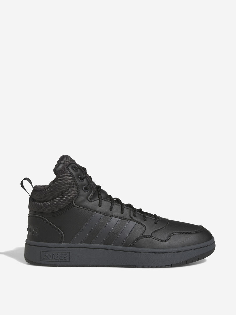 Кеды утепленные мужские adidas Hoops 3.0 MID WTR, Черный GW6421A01-. фото 1