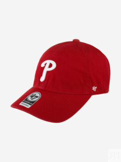 Бейсболка 47 BRAND B-RGW19GWS-RD Philadelphia Phillies MLB (красный), Красн