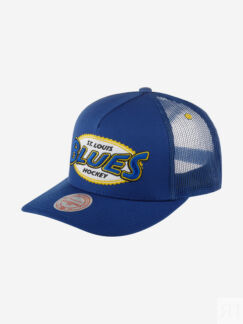 Бейсболка с сеточкой MITCHELL NESS HHSS5767-SLUYYPPPBLUE Saint Louis Blues