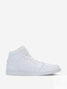 Кеды мужские Nike Air Jordan 1 Mid, Белый 554724N06-136 фото 5