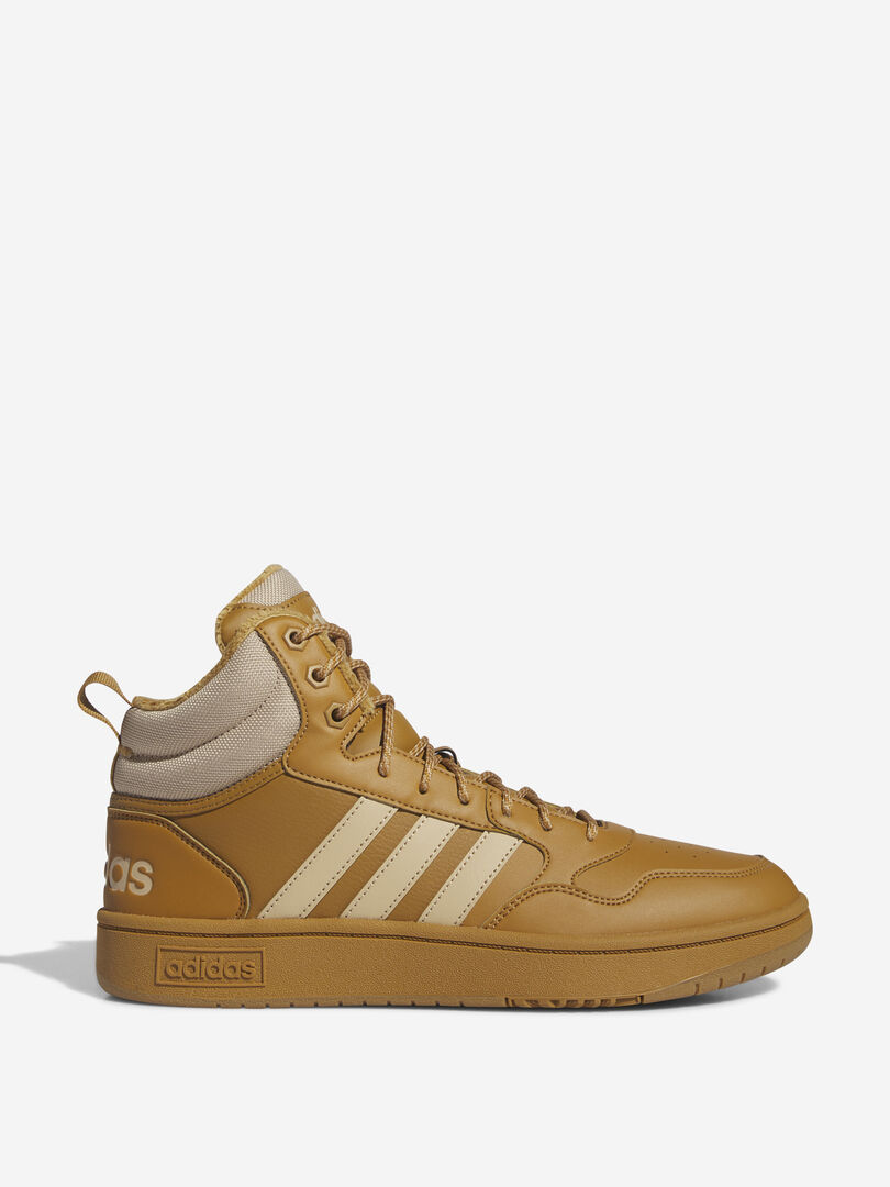 Кеды утепленные мужские adidas Hoops 3.0 MID, Коричневый IF2636A01-. фото 1