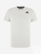 Футболка мужская adidas, Белый GQ8932A01-. фото 4