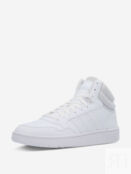 Кеды женские adidas Hoops 3.0 Mid, Белый GW5457A01-. фото 3