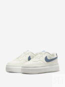 Кеды женские Nike Court Vision Alta, Бежевый DM0113N06-102 фото 2