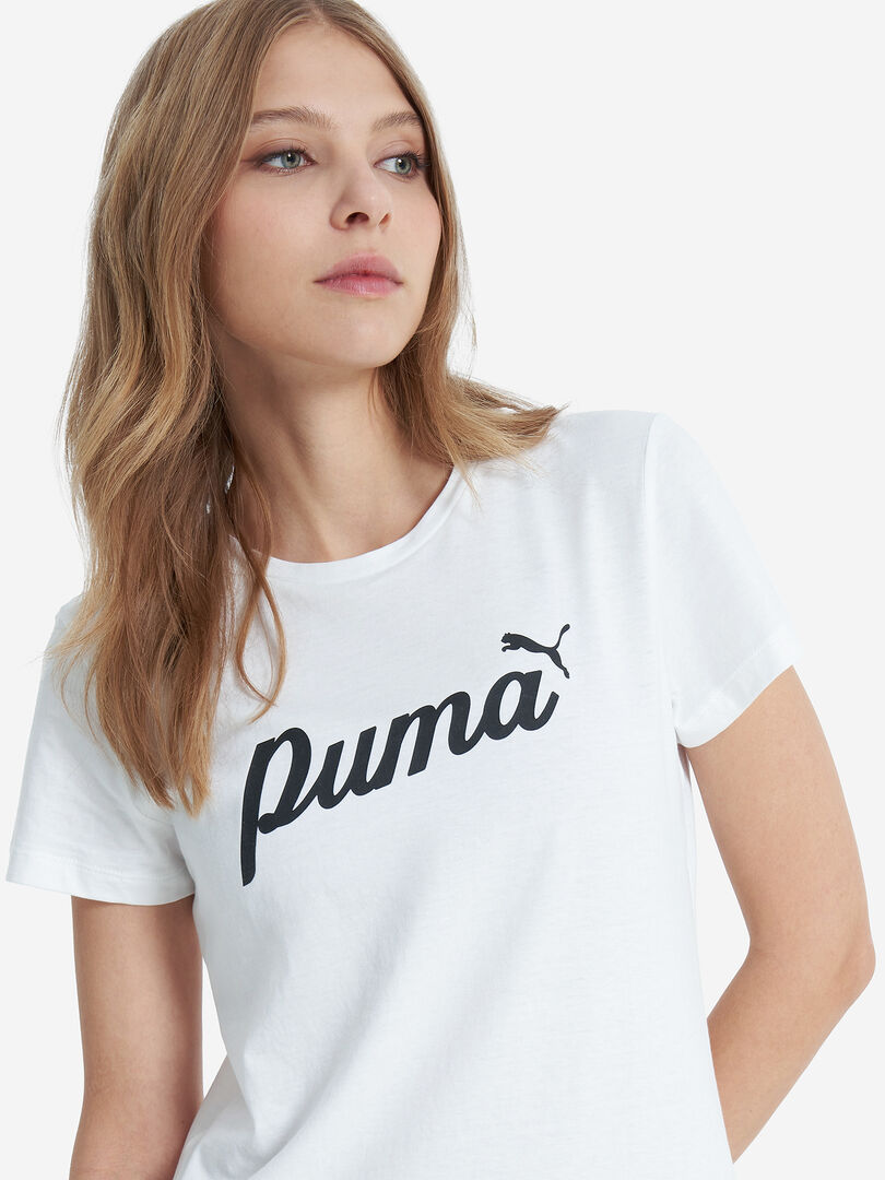 Футболка женская PUMA Ess+ Blossom Script, Белый 679315P0P-02 фото 1