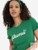 Футболка женская PUMA Ess+ Blossom Script, Зеленый 679315P0P-86 фото 1