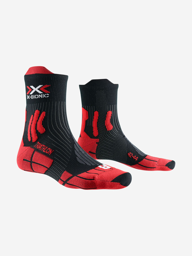 Носки X-Socks Triathlon 4.0, Красный ND-IS01S21UK69-R018 фото 1