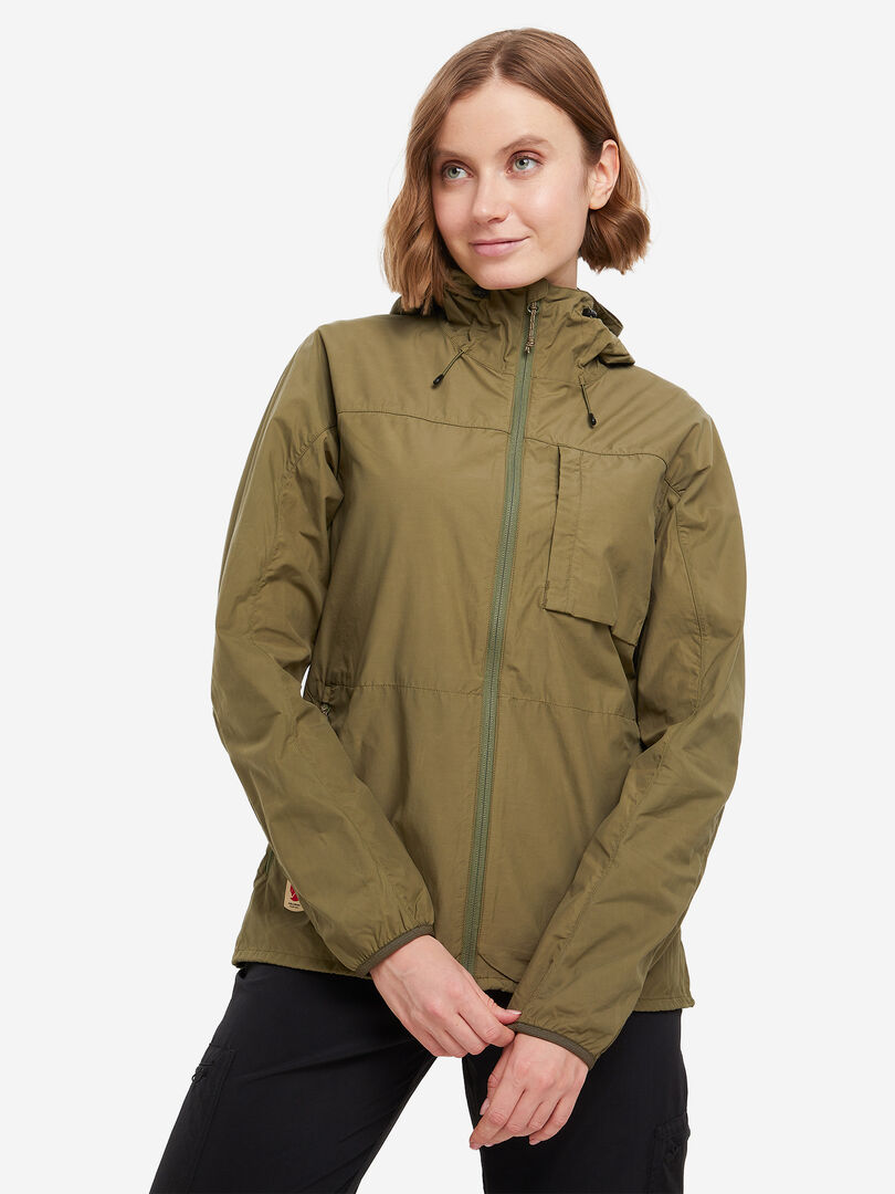 Ветровка женская Fjallraven, Зеленый F83516FJR-620 фото 1