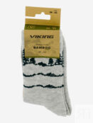 Носки VIKING Boosocks Mid Bamboo Light Grey, Серебряный 1792609IUEOV0P-3698580 фото 5