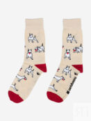 Носки с рисунками St.Friday Socks - Бультерьер, Бежевый PETSSBHOS8B-BULLTERRIER фото 3