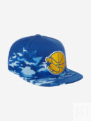 Бейсболка с прямым козырьком MITCHELL NESS 6HSSMM18149-GSWROYA Golden State 58-635XDOXM4K-06 фото 2