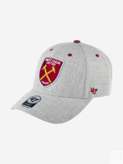 Бейсболка 47 BRAND EPL-STMCD17WHV-CC West Ham United EPL (серый), Серый