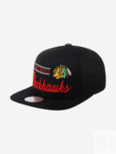 Бейсболка с прямым козырьком MITCHELL NESS 6HSSLD21213-CBHBLCK Chicago Blac 58-618XDOXM4K-09 фото 1